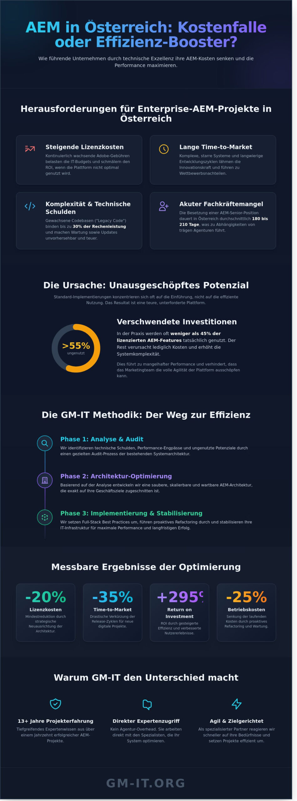 AEM Fallstudie Österreich: Strategische Optimierung & Lizenzkosten-Senkung 2026